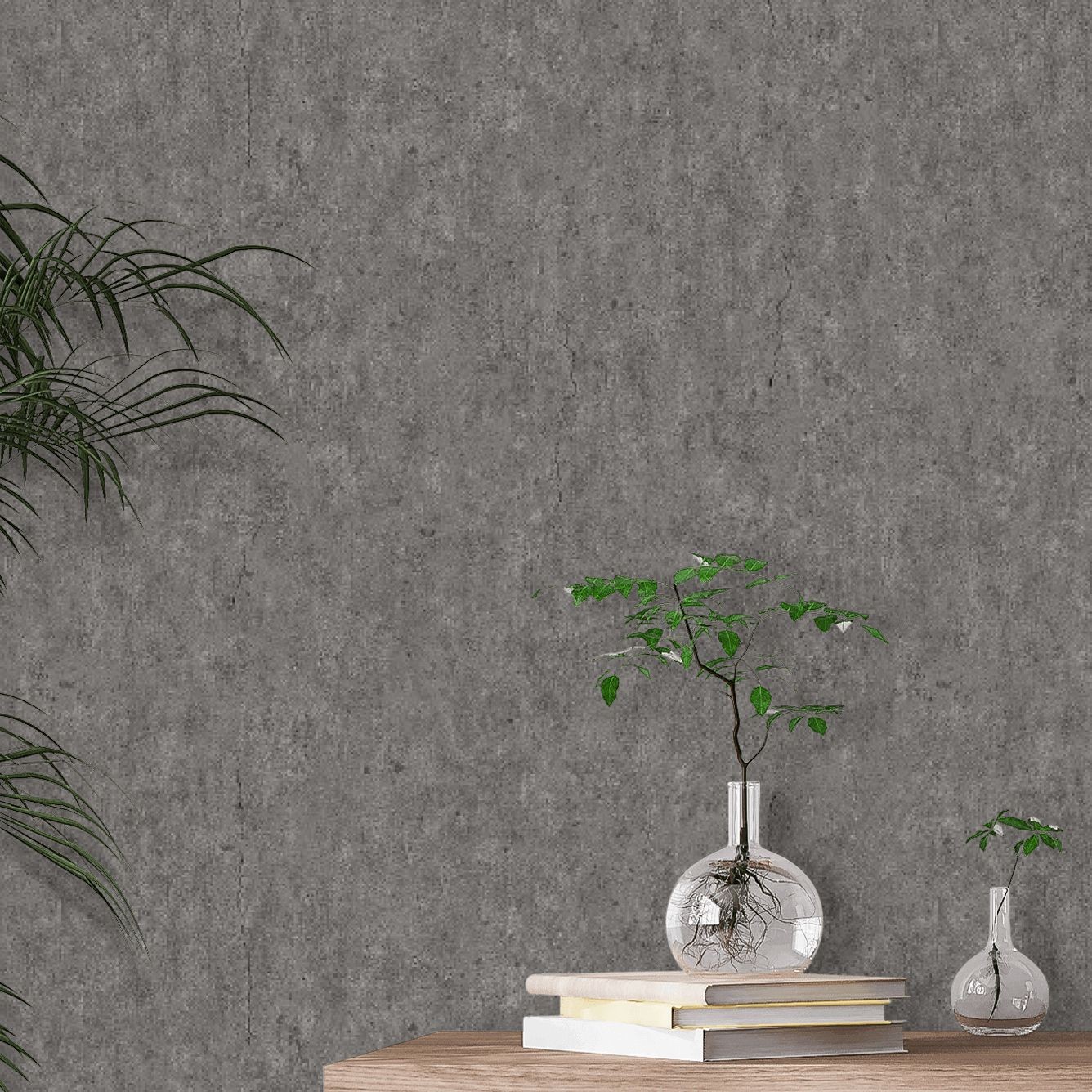 Raw Wallpaper - Grey - By Engblad & Co - 8831