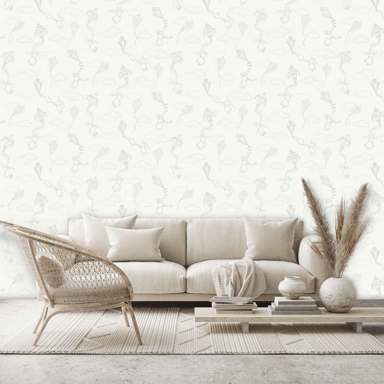 Cream wallpaper  An understated allure of timeless elegance