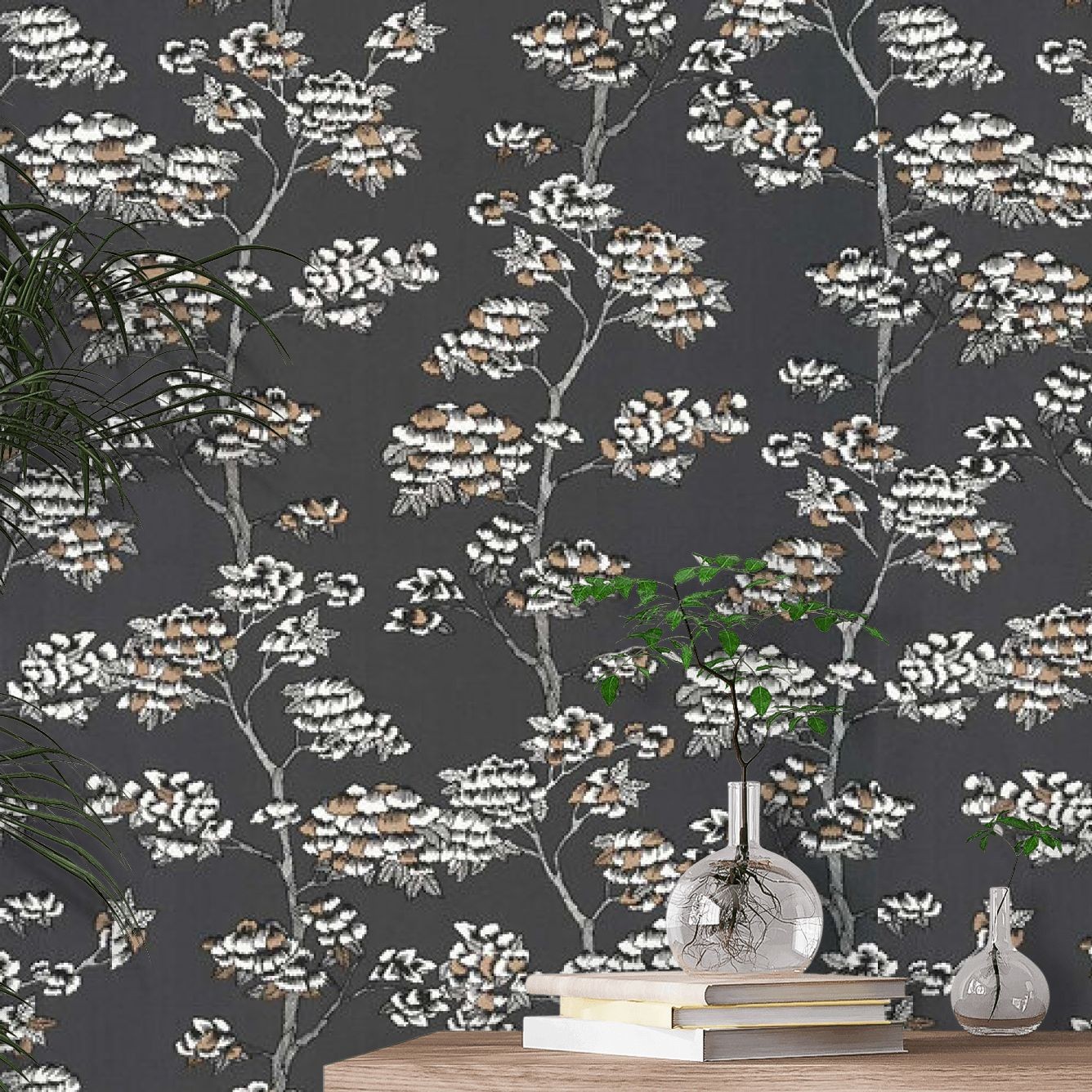 Bali Wallpaper in Vert D'Eau by Caselio | Jane Clayton