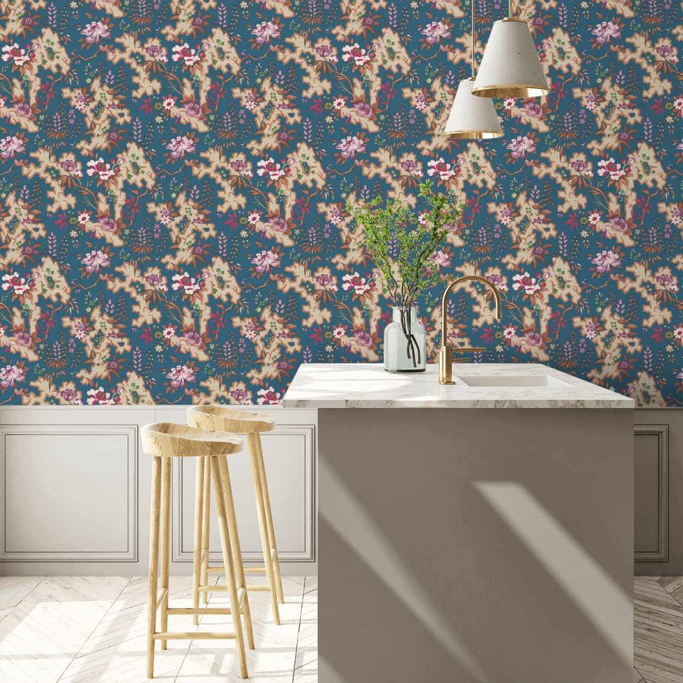 Kilburn's Maze Wallpaper - By 1838 Wallcoverings - 2412-180-02