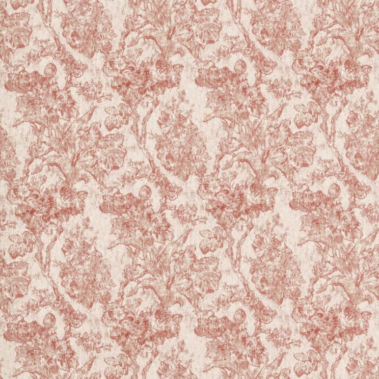 Sanderson Fringed Tulip Toile Putty Fabric