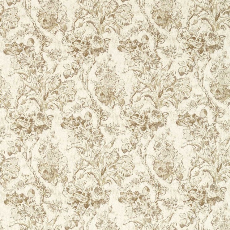 Sanderson Fringed Tulip Toile Jute Fabric