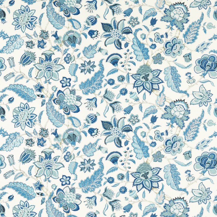 Sanderson Newnham Courtney Indigo Fabric