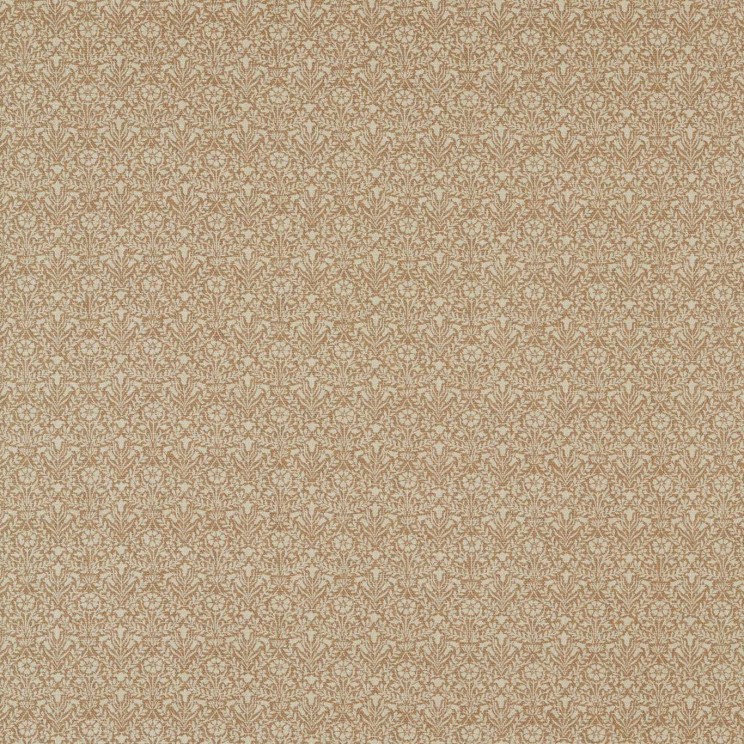 Morris and Co Bellflowers Weave Wheat Fabric