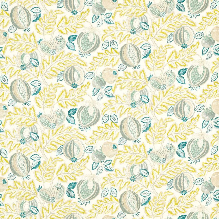 Sanderson Cantaloupe Seasalt/Quince Fabric