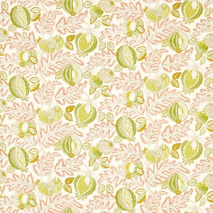 Sanderson Cantaloupe Matcha/Conch Fabric