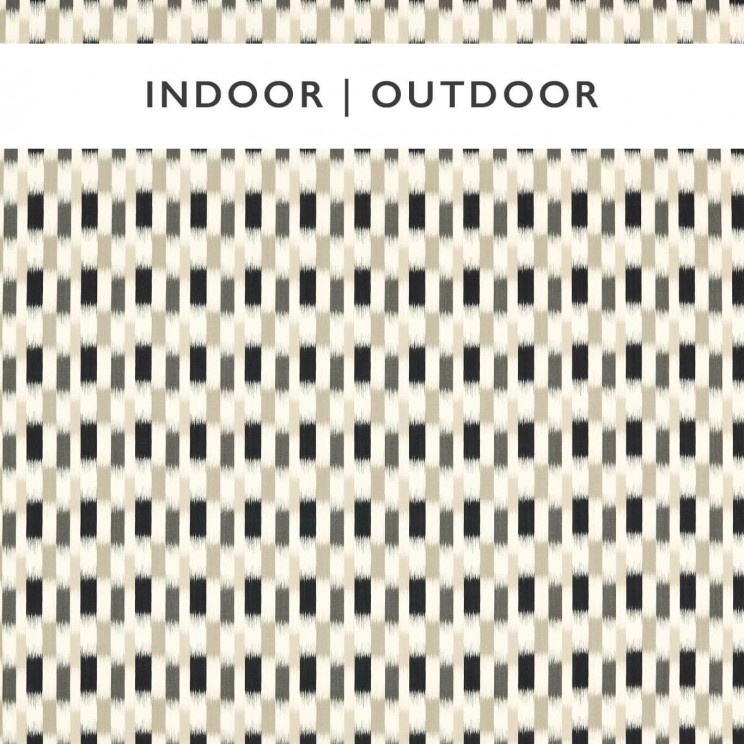 Harlequin Utto Black Earth/Taupe Fabric