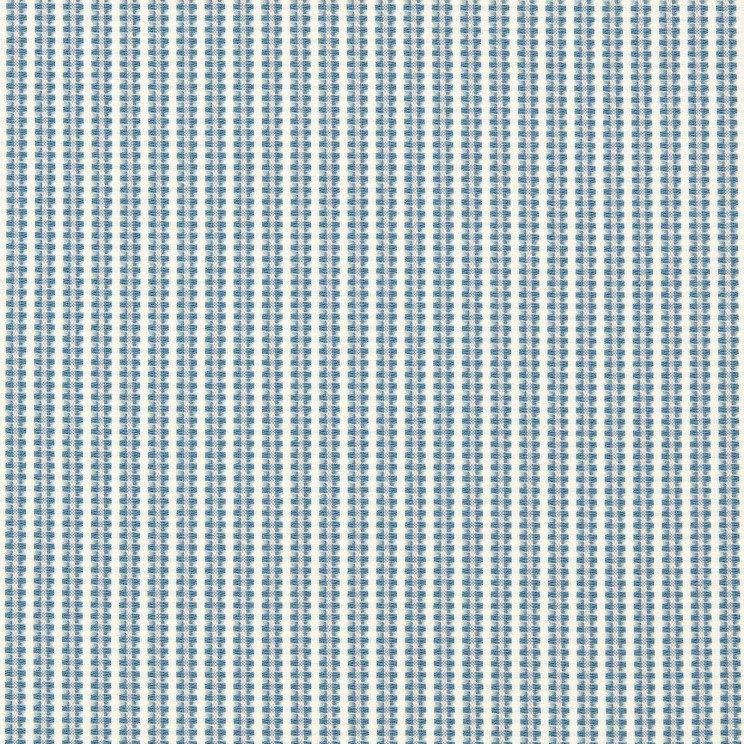 Harlequin Pepita Stripe Sky/Linen Fabric