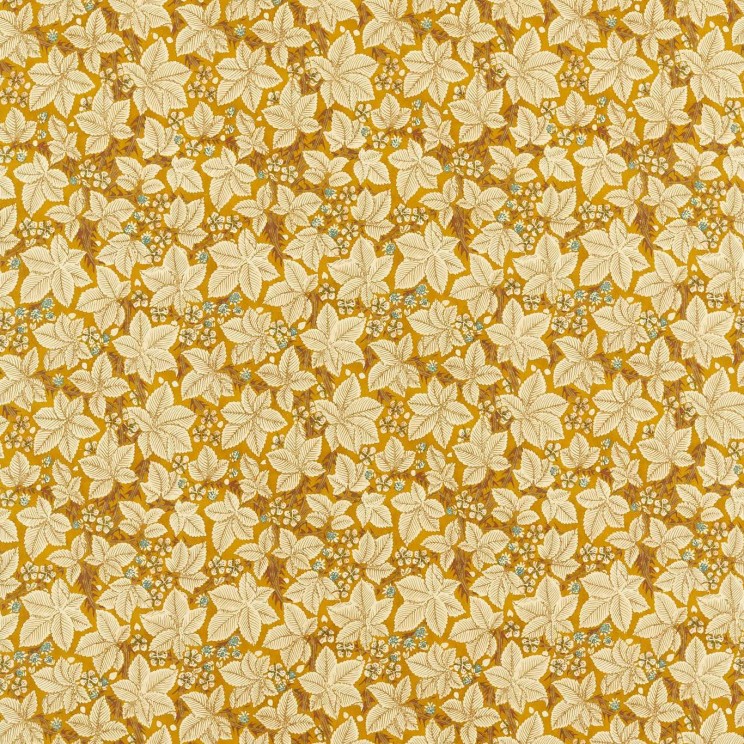 Morris and Co Bramble Sunflower Fabric