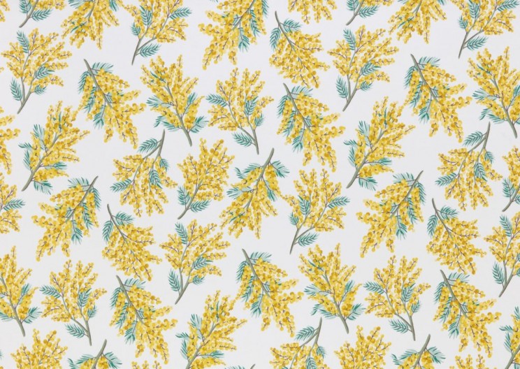 Cath Kidston Mimosa Flower Citrine Fabric