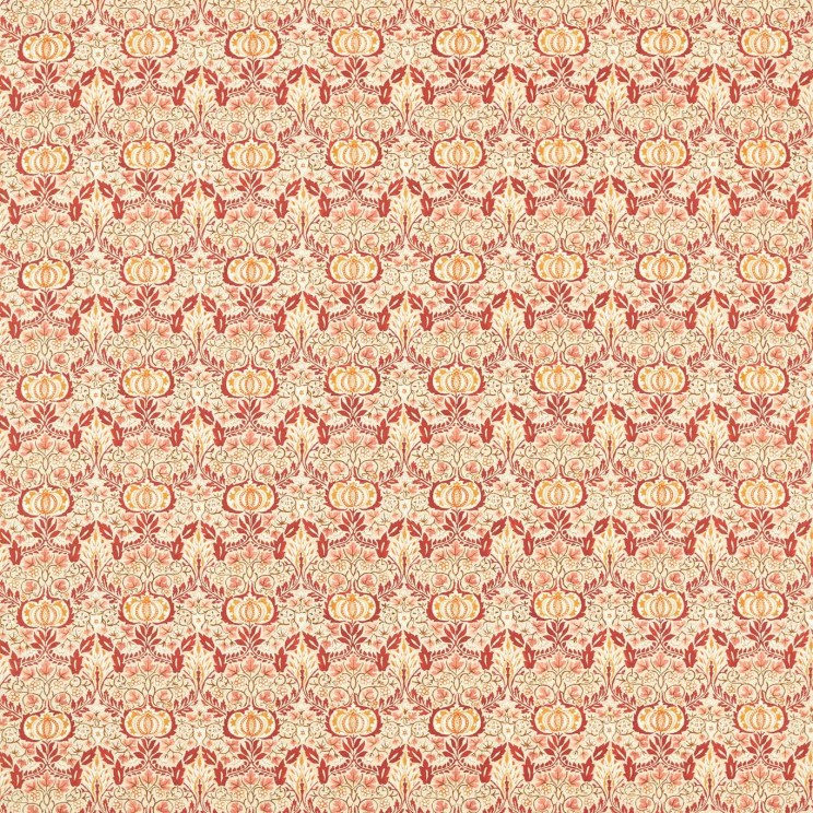 Morris and Co Little Chintz Russet Fabric