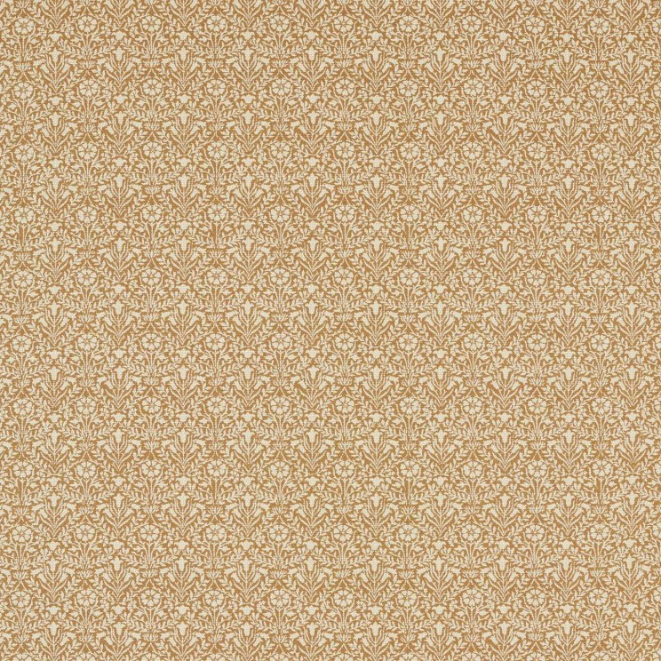 Morris and Co Bellflowers Weave Bark Fabric