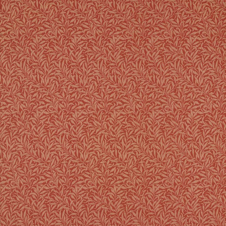 Morris and Co Pure Willow Boughs Weave Russet Fabric