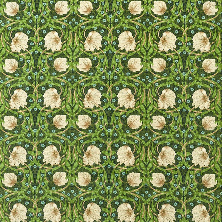 Curtains Morris and Co Pimpernel Fabric 227215