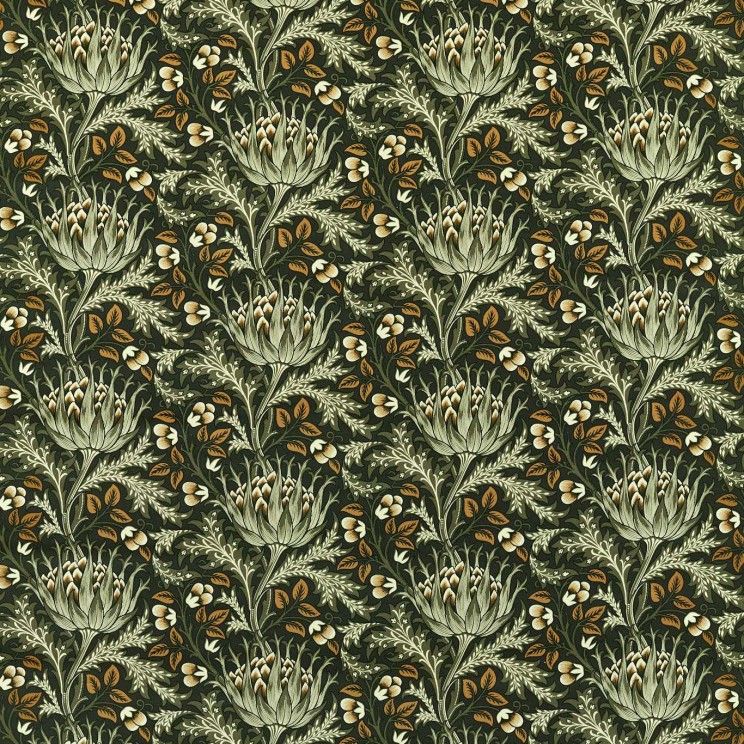 Morris and Co Artichoke Velvet Tump Fabric