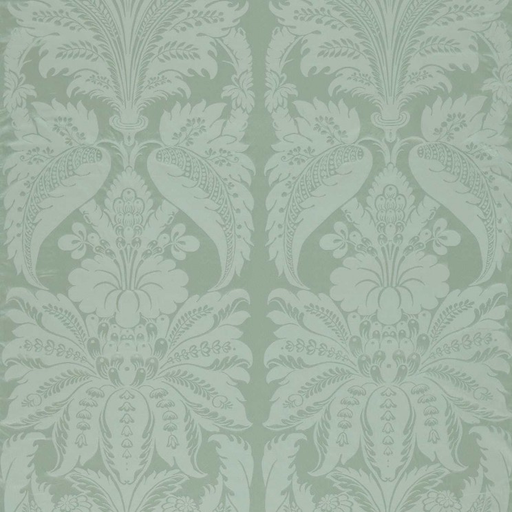 Zoffany Clandon Damask Eau de Nil Fabric