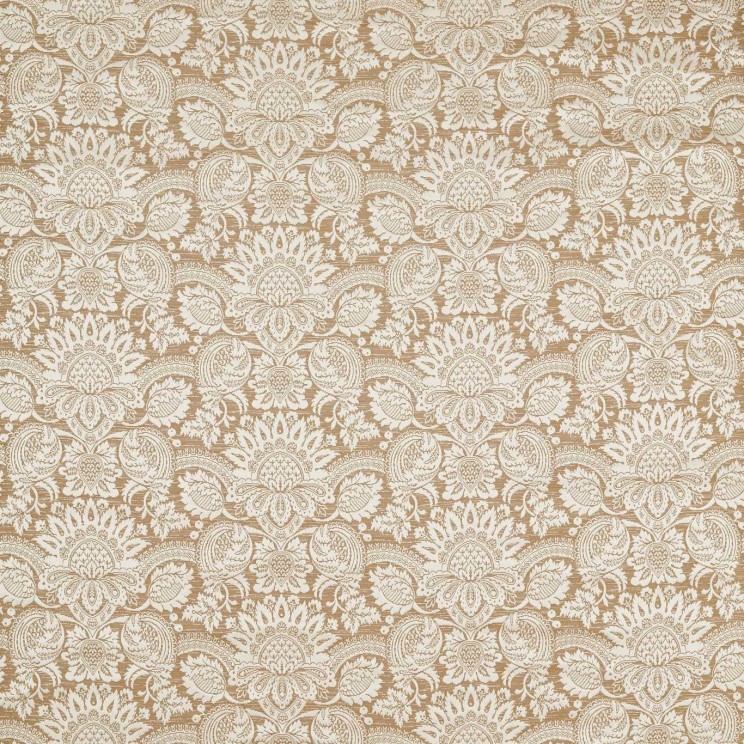 Zoffany Pomegranate Brocatelle Pale Gold Fabric