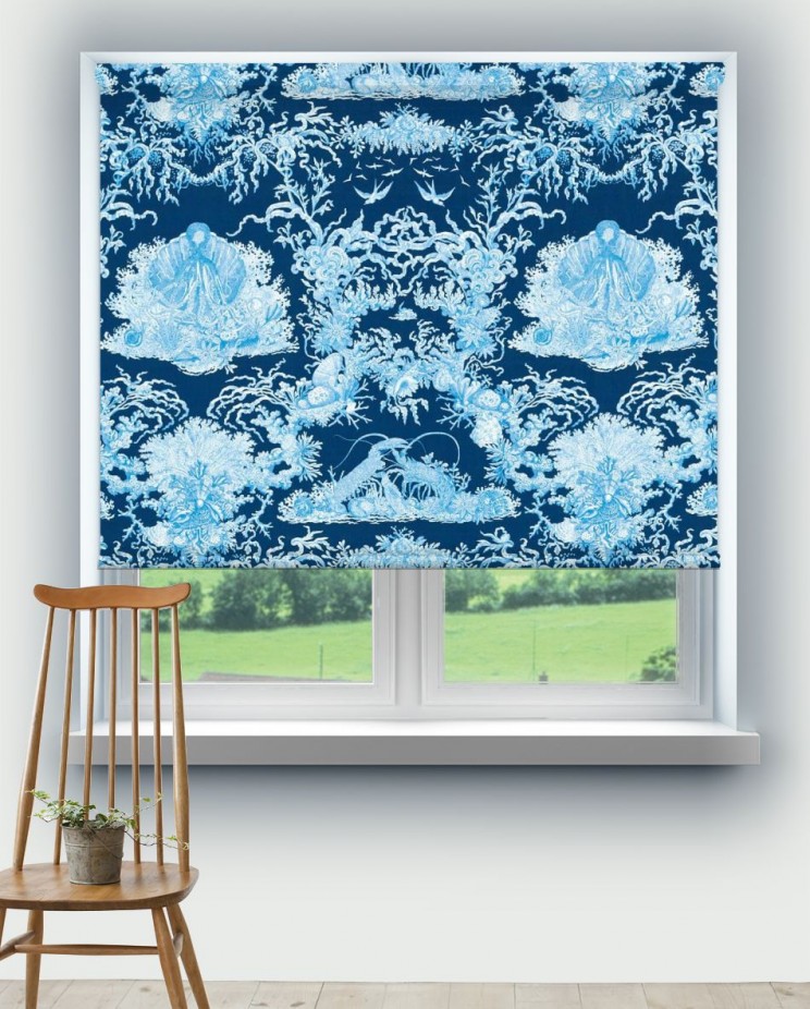 Roller Blinds Sanderson Monterey Bay Fabric 227187