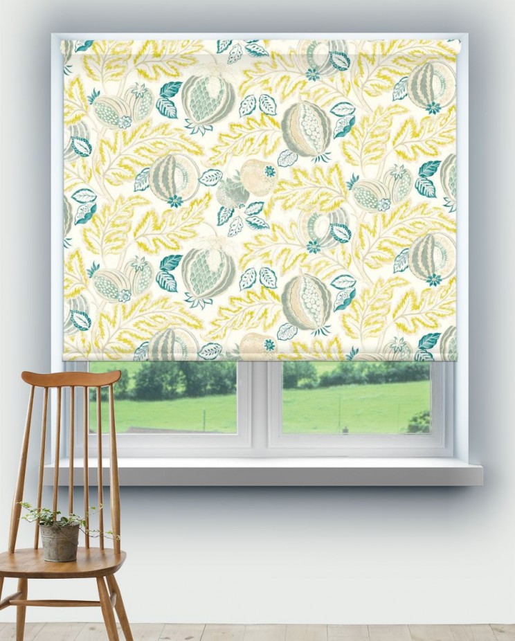 Roller Blinds Sanderson Cantaloupe Fabric 227196