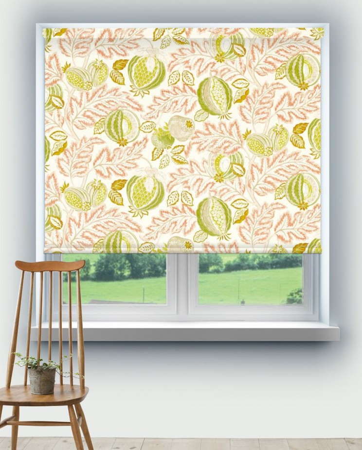 Roller Blinds Sanderson Cantaloupe Fabric 227198