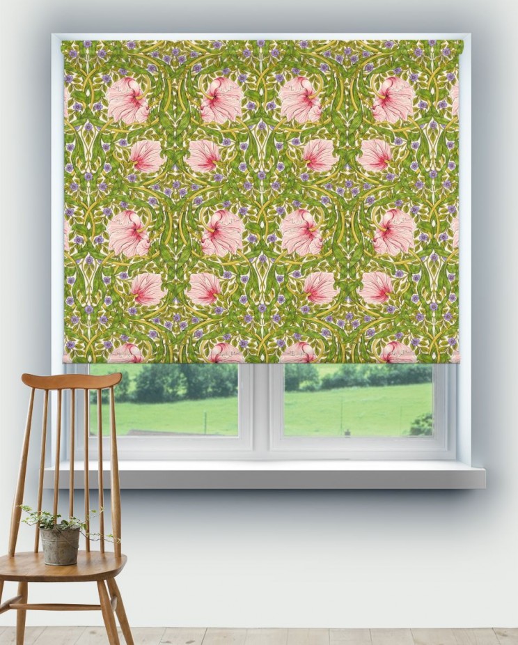 Roller Blinds Morris and Co Pimpernel Fabric 227214