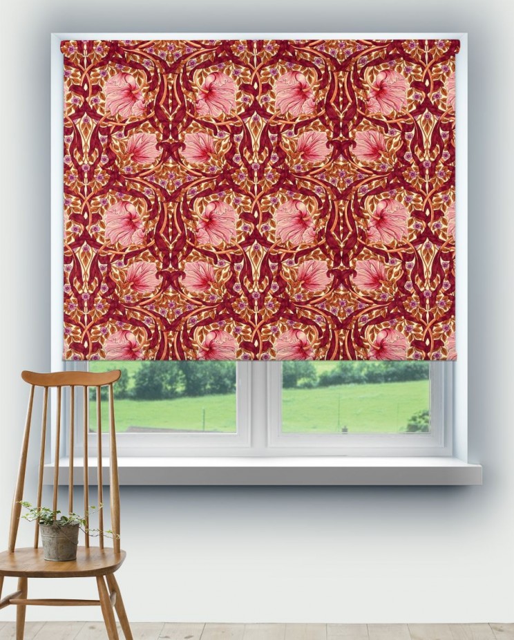 Roller Blinds Morris and Co Pimpernel Fabric 227216