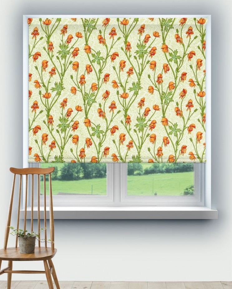 Roller Blinds Morris and Co Monkshood Fabric 227221