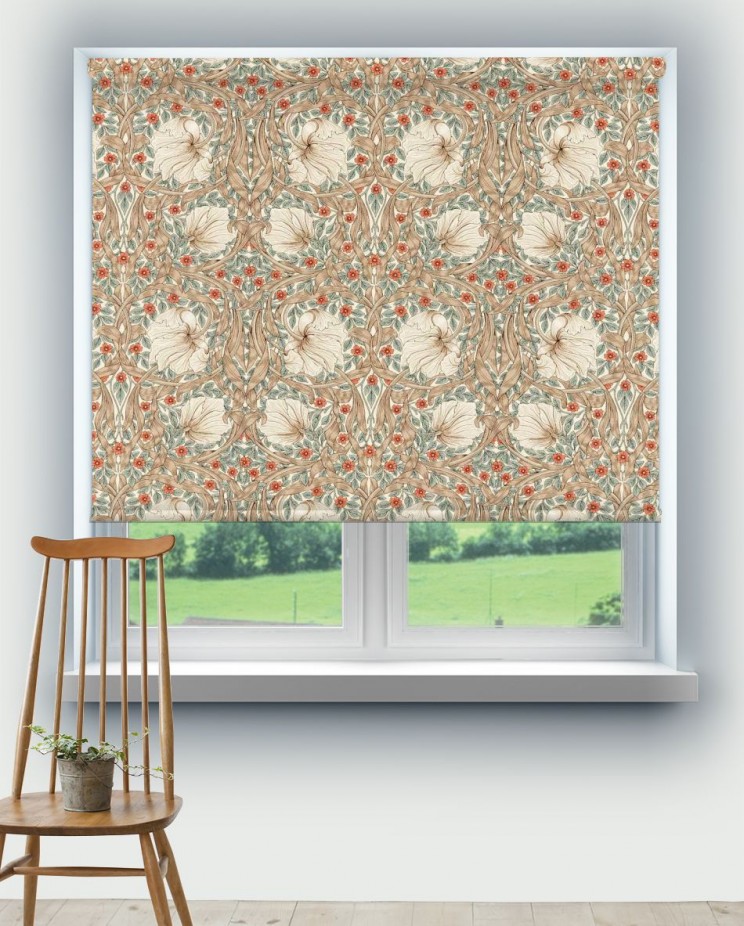 Roller Blinds Morris and Co Pimpernel Fabric 227231