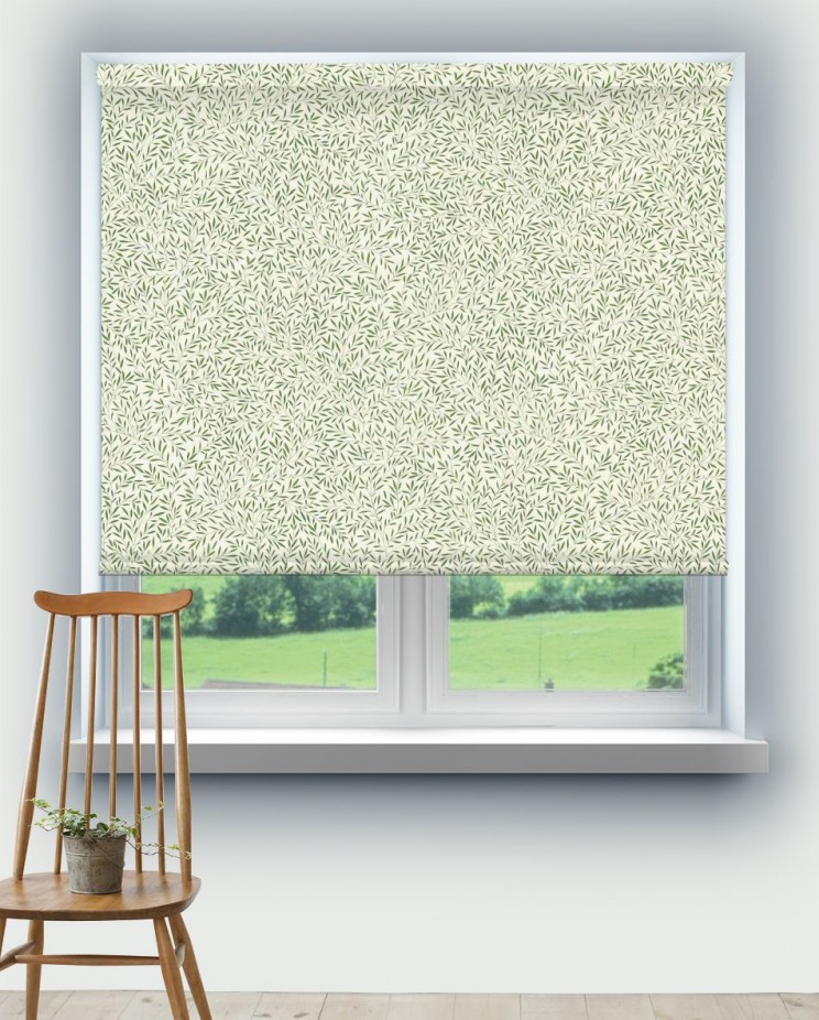 Roller Blinds Morris and Co Lily Leaf Fabric 227246