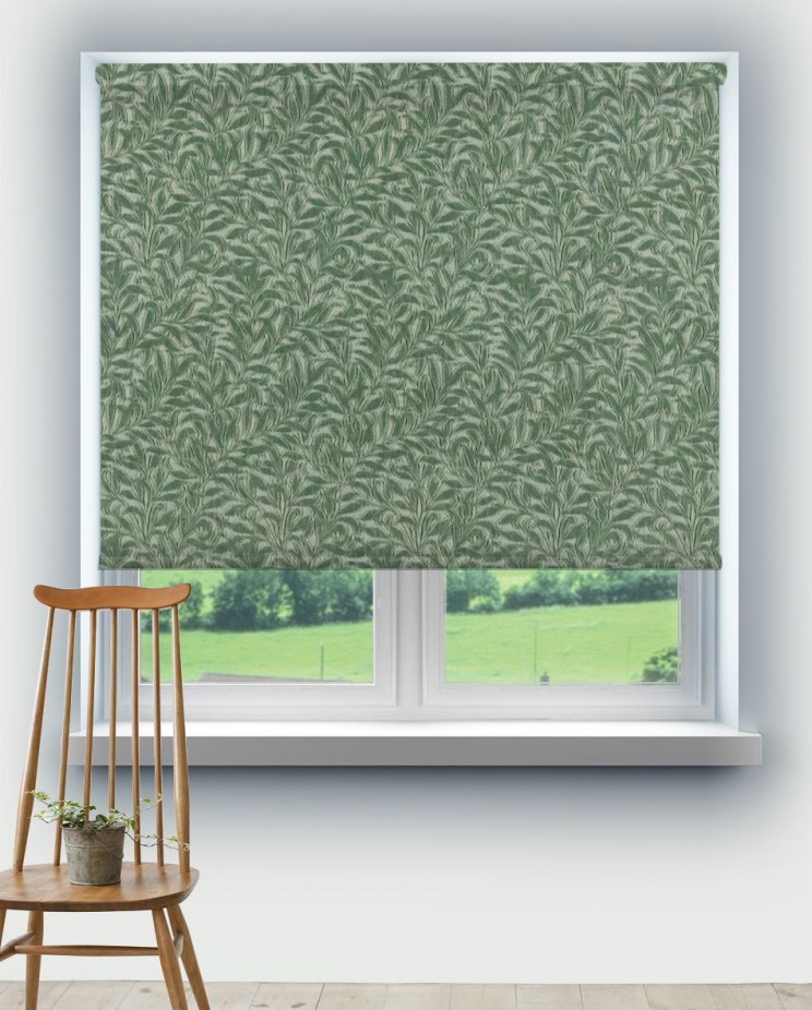 Roller Blinds Morris and Co Willow Boughs Caffoy Velvet Fabric 237289