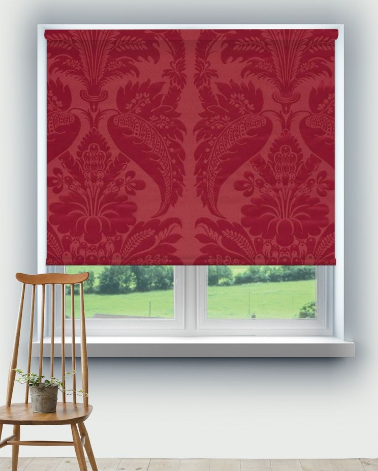 Roller Blinds Zoffany Clandon Damask Fabric 333379