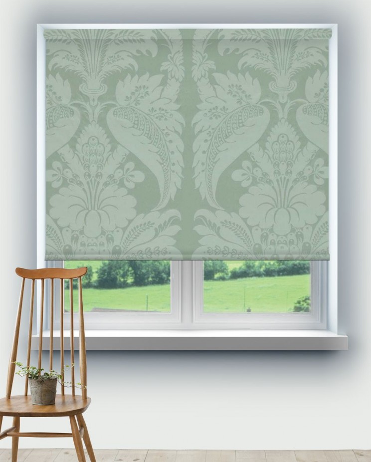 Roller Blinds Zoffany Clandon Damask Fabric 333380