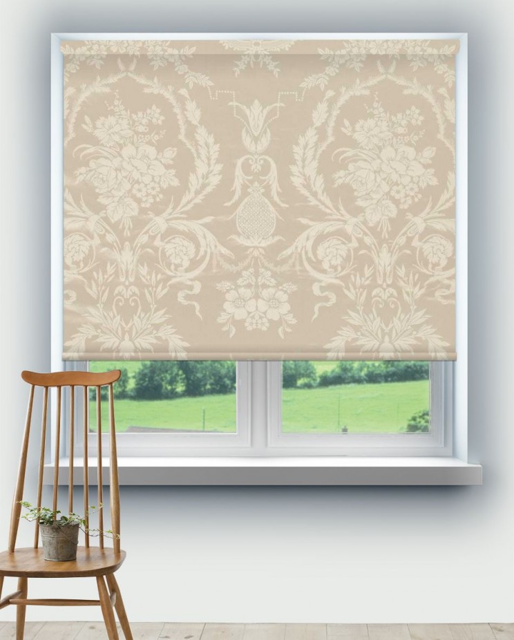 Roller Blinds Zoffany Arabesque Silk Fabric 333385