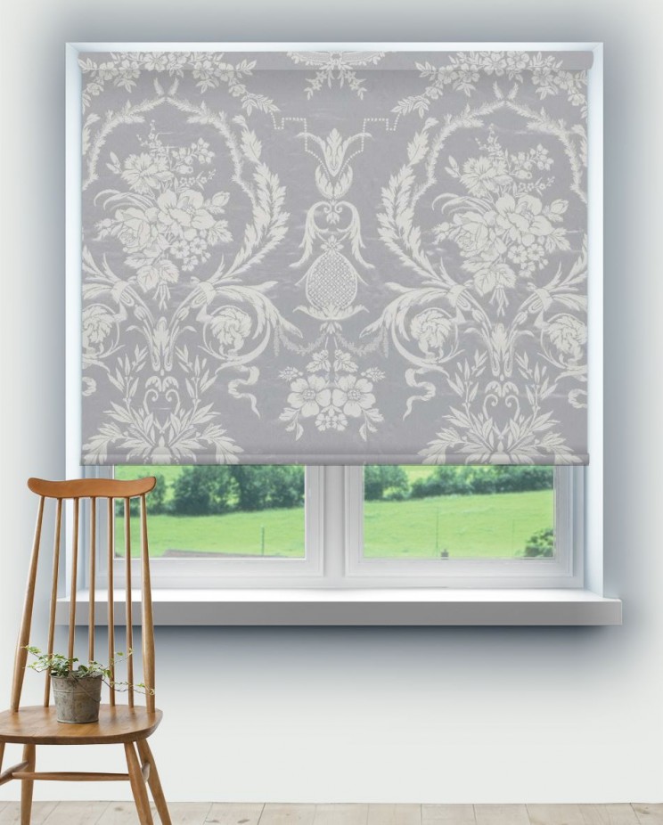 Roller Blinds Zoffany Arabesque Silk Fabric 333386