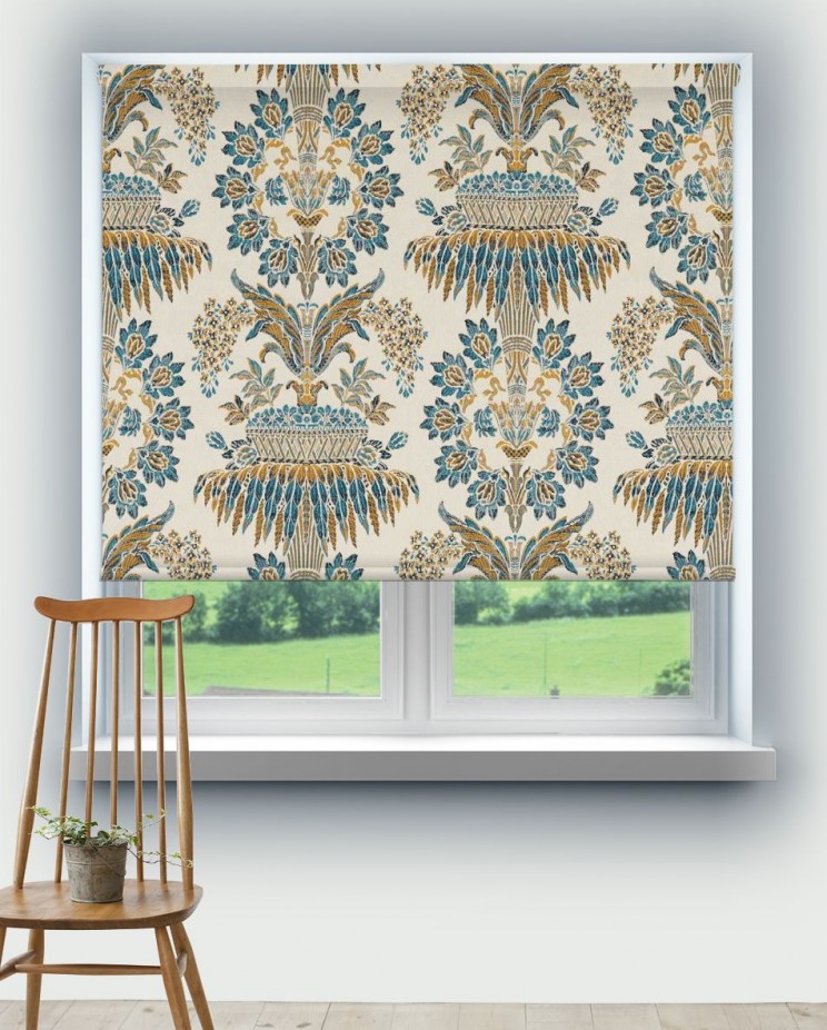 Roller Blinds Zoffany Long Gallery Brocade Fabric 333389