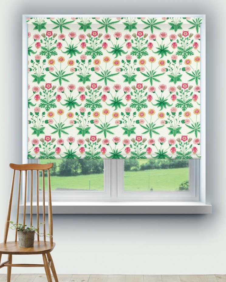 Roller Blinds Morris and Co Daisy Fabric 520009