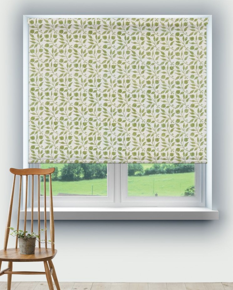 Roller Blinds Morris and Co Rosehip Fabric DM3P224484