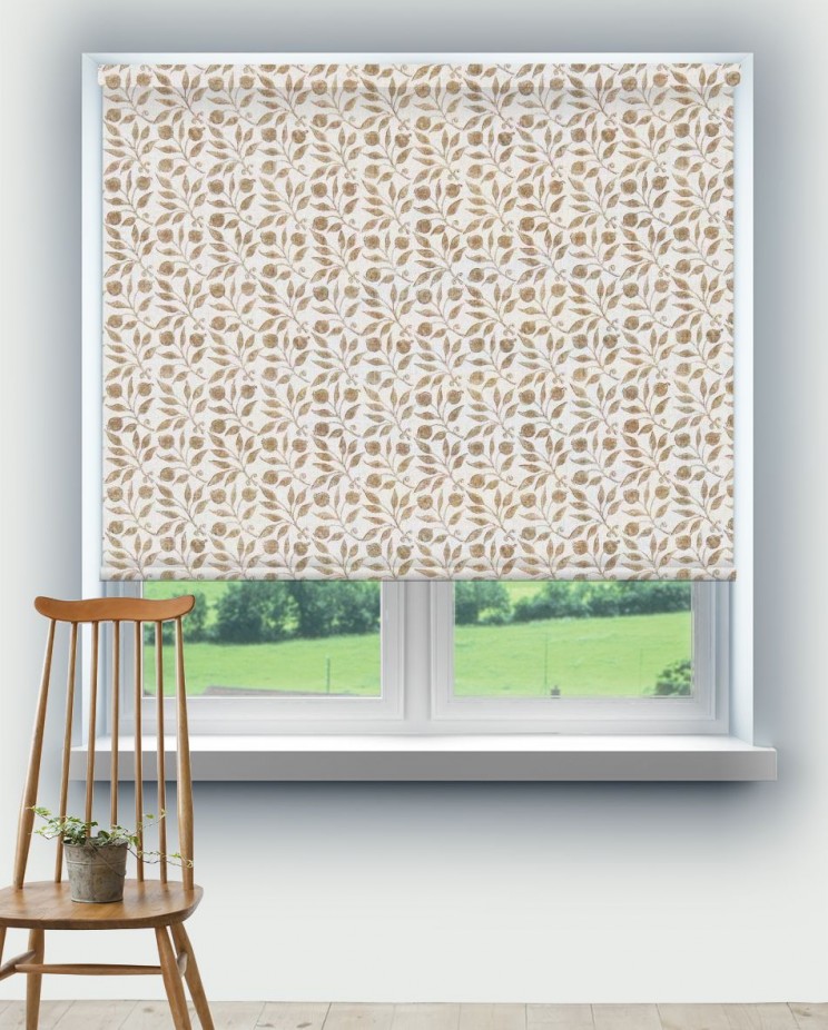 Roller Blinds Morris and Co Rosehip Fabric DM3P224487