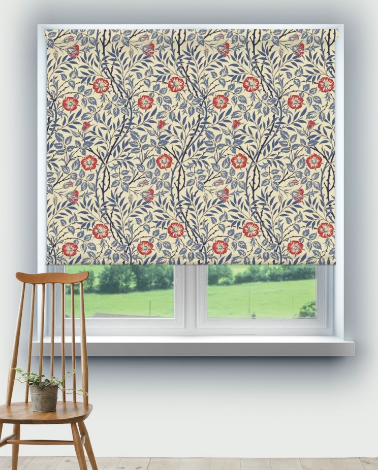 Roller Blinds Morris and Co Sweet Briar Fabric DMC130202