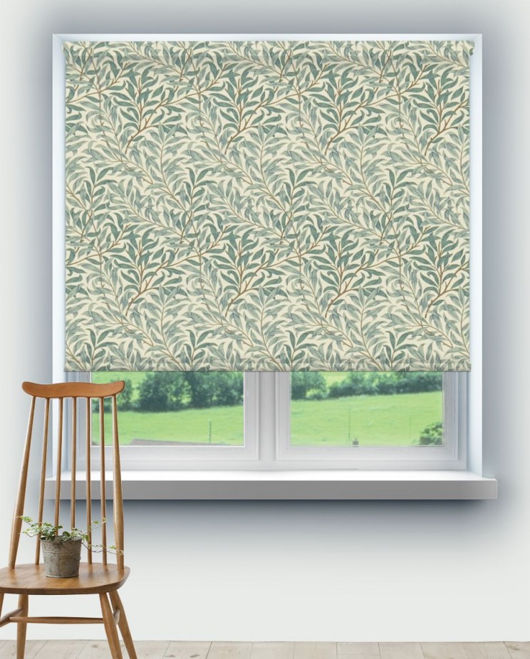 Roller Blinds Morris and Co Willow Boughs Fabric DMFPWM201