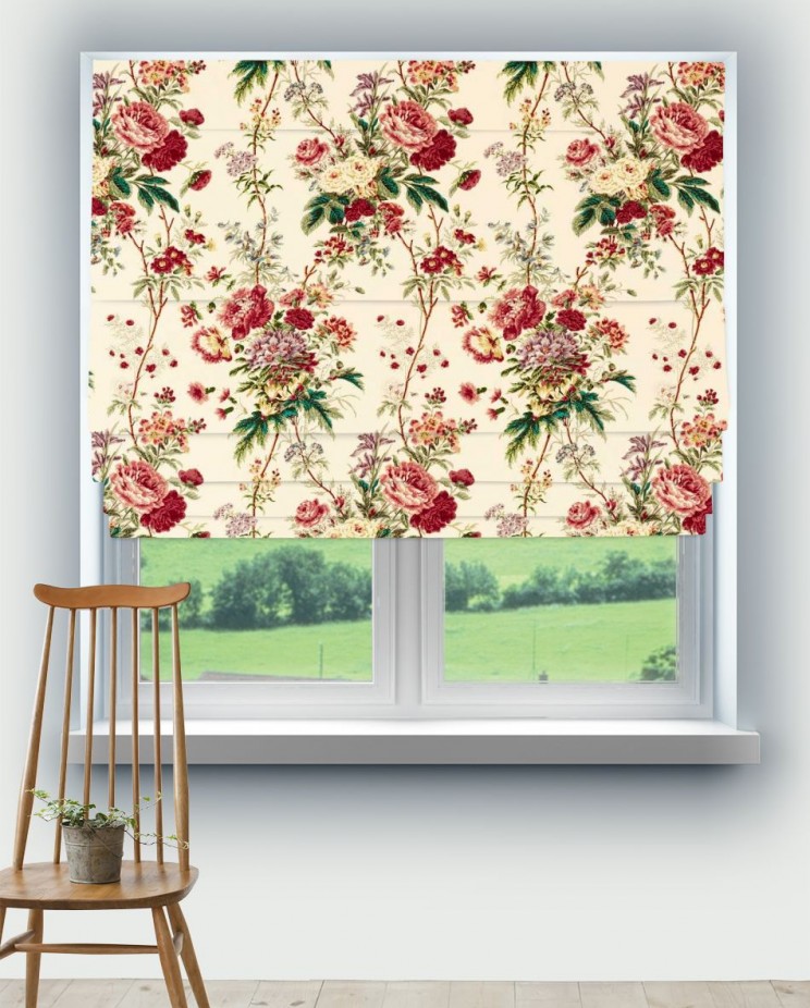 Roman Blinds Sanderson Lakeland Paradis Velvet Fabric 227176