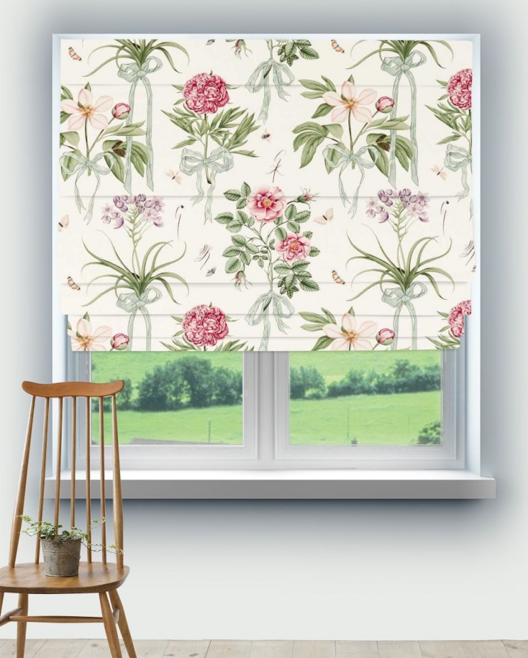 Roman Blinds Sanderson Cupid's Beau Fabric 227185