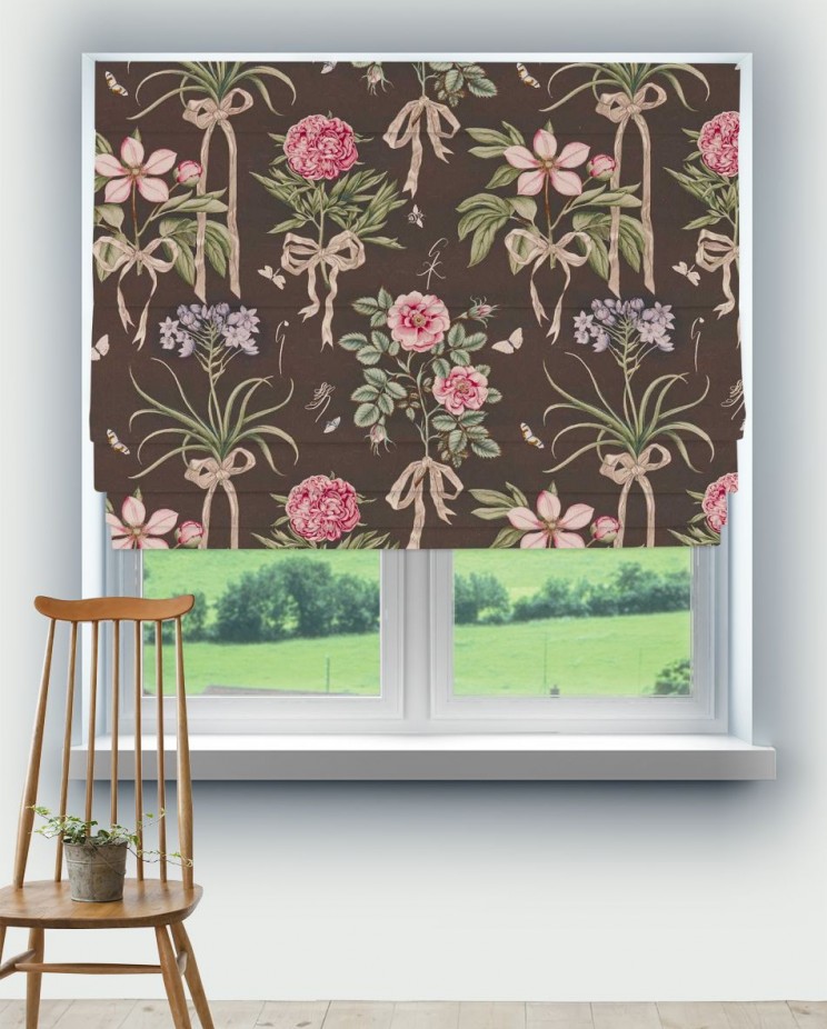 Roman Blinds Sanderson Cupid's Beau Fabric 227186