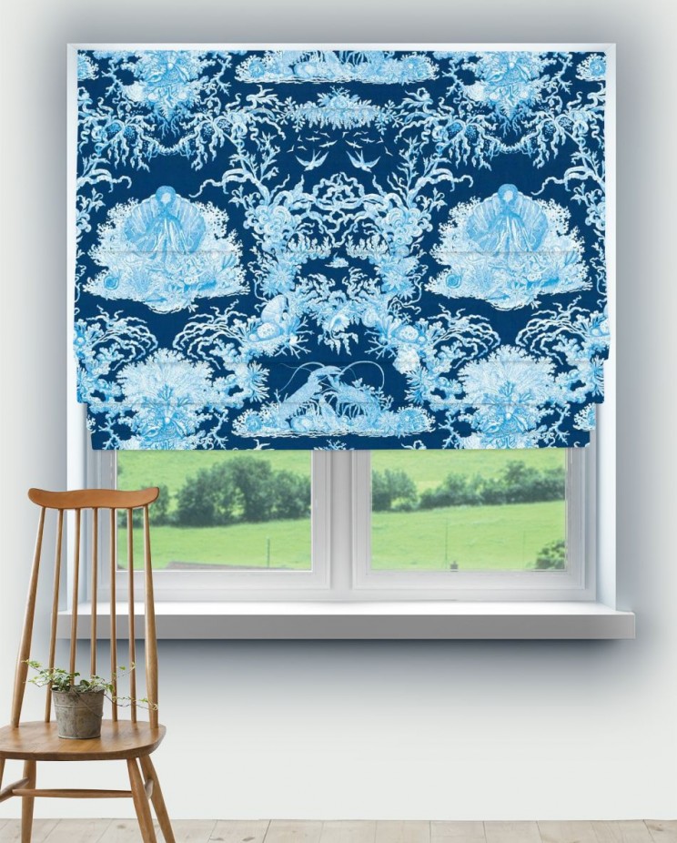 Roman Blinds Sanderson Monterey Bay Fabric 227187