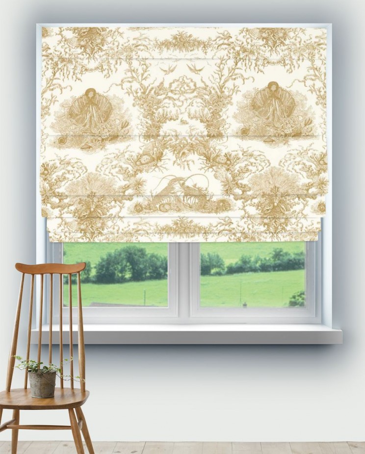 Roman Blinds Sanderson Monterey Bay Fabric 227188