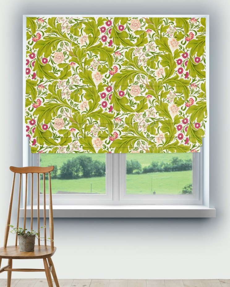 Roman Blinds Morris and Co Leicester Fabric 227209