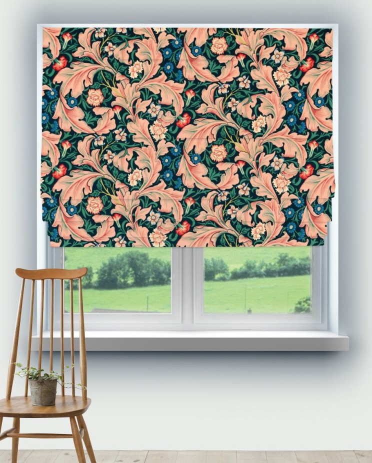 Roman Blinds Morris and Co Leicester Fabric 227211