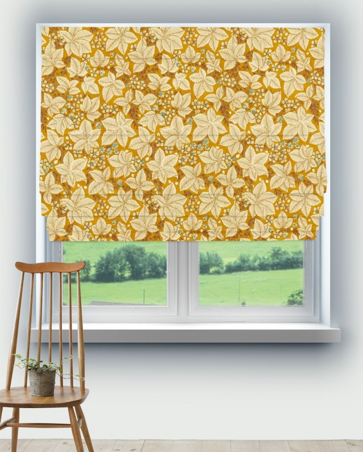 Roman Blinds Morris and Co Bramble Fabric 227236