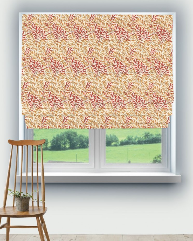 Roman Blinds Morris and Co Willow Bough Minor Fabric 227245