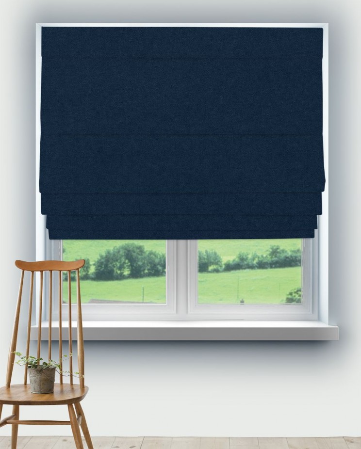 Roman Blinds Morris and Co Wardle Velvet Fabric 237296